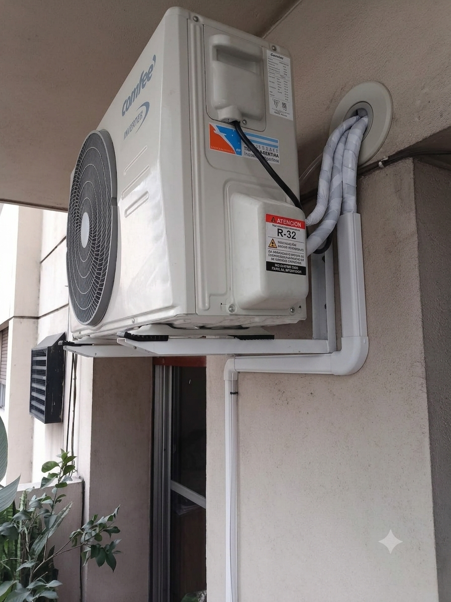 Instalación estética de Aire Acondicionado Split